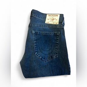 True Religion Men's Dark Blue Denim Jeans